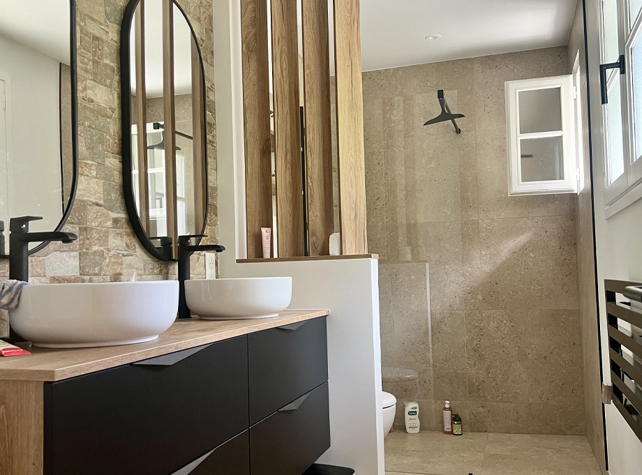Rénovation d’une salle de bain - Notes de Styles Annecy