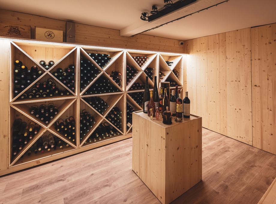 Création d'une cave à vin - Notes de Styles Annecy