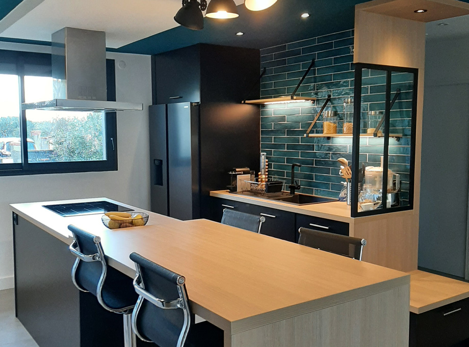 Aménagement d’une cuisine sur mesure - Notes de Styles Annecy