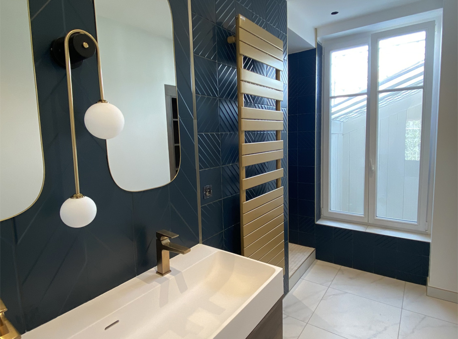 Rénovation d’une salle de bain - Notes de Styles Annecy