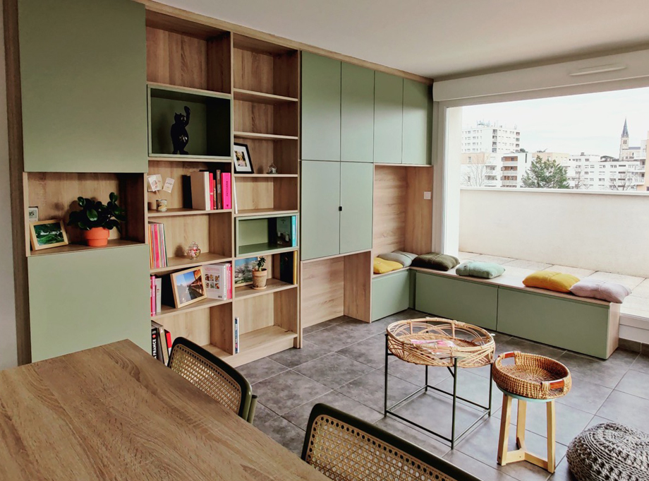 Rénovation d’une pièce de vie - Notes de Styles Annecy